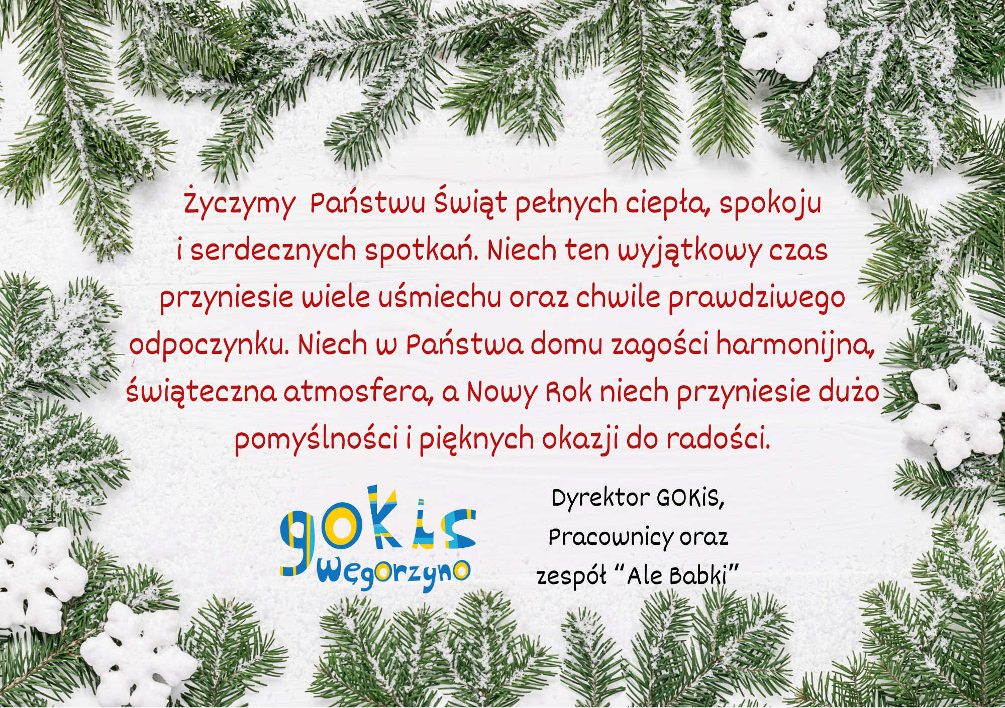Dyrektor GOKiS, Pracownicy oraz&nbsp;zesp&oacute;ł &ldquo;Ale Babki&rdquo;