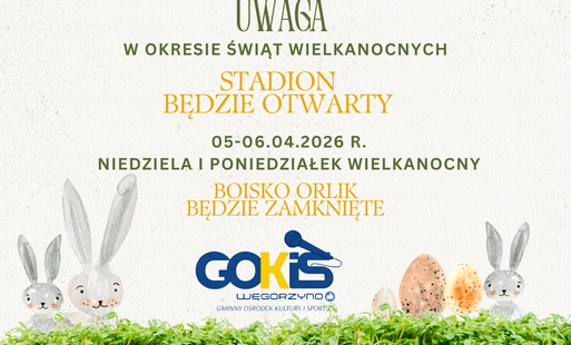 Zdjęcie do Harmonogram świąteczny dostępności obiekt&oacute;w GOKiS