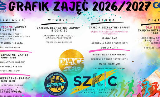 gokis grafik zajęć