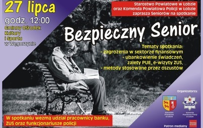 Zdjęcie do BEZPIECZNY SENIOR